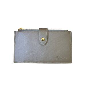 💖Womens RFID-Blocking Wallet With Double Zipper Compartments & Snap